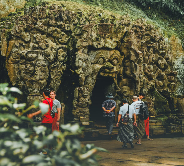 Bali temple tour with rice terrace and Goa Gajah