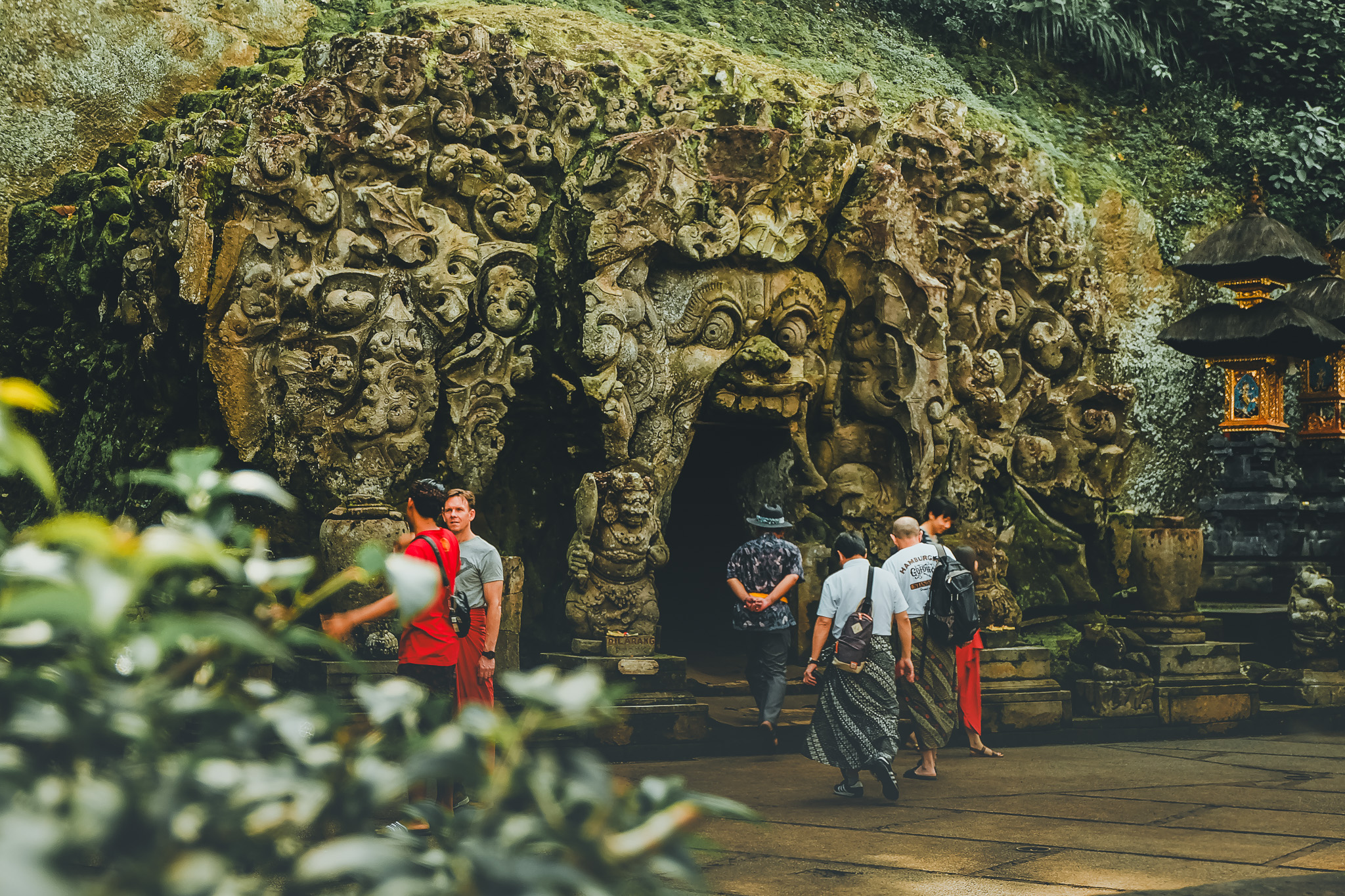 Bali temple tour with rice terrace and Goa Gajah