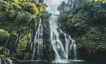Best North Bali Waterfall Tour for Instagram Banyumala Twin Waterfall
