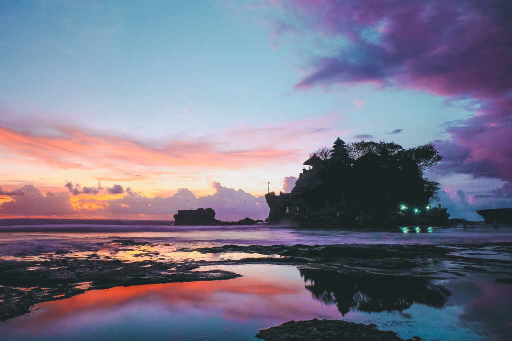 Half day Bali tour for photography at Tanah Lot sunset