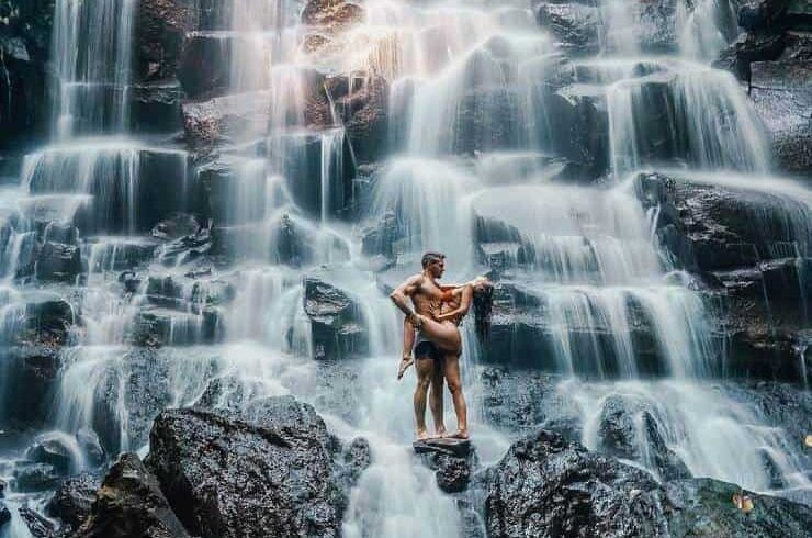 Kanto Lampo Bali hidden waterfalls intagrammable nature spot experience for couples