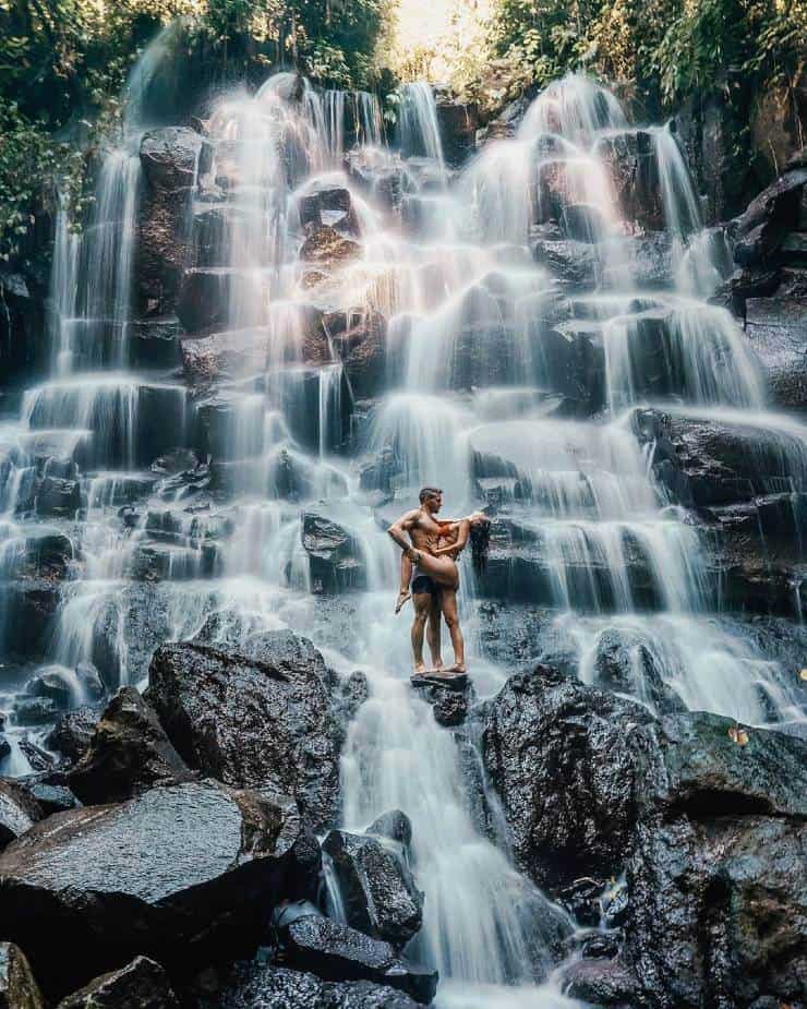 Kanto Lampo Bali hidden waterfalls intagrammable nature spot experience for couples