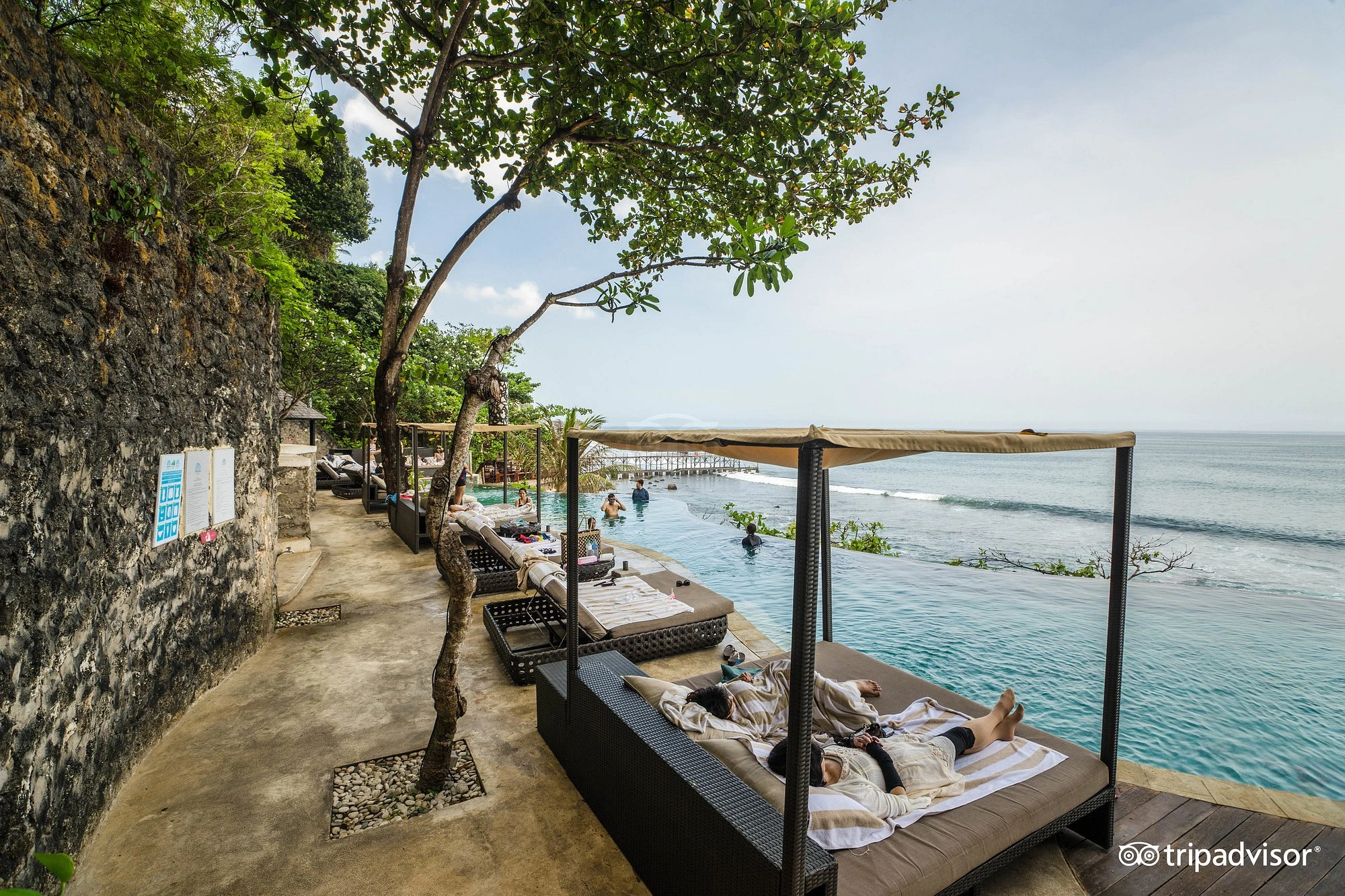 - Bali Adventours Ayana Resort and Spa Bali with panoramic ocean views and multi-tiered swimming pools.