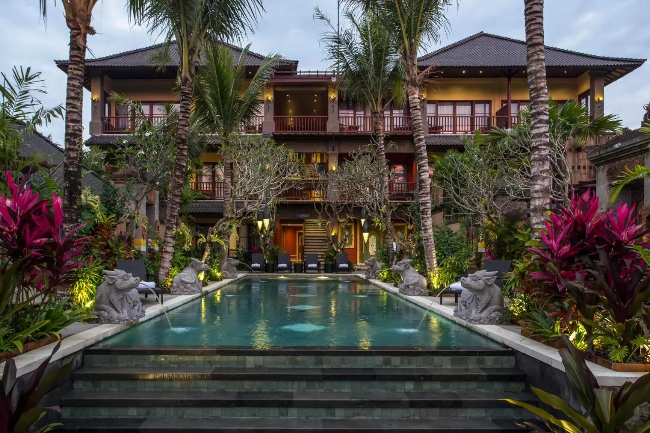 Inspirasi liburan di Bali: suasana tenang dan tropis di Dwaraka The Royal Villas Ubud, dekat Monkey Forest  