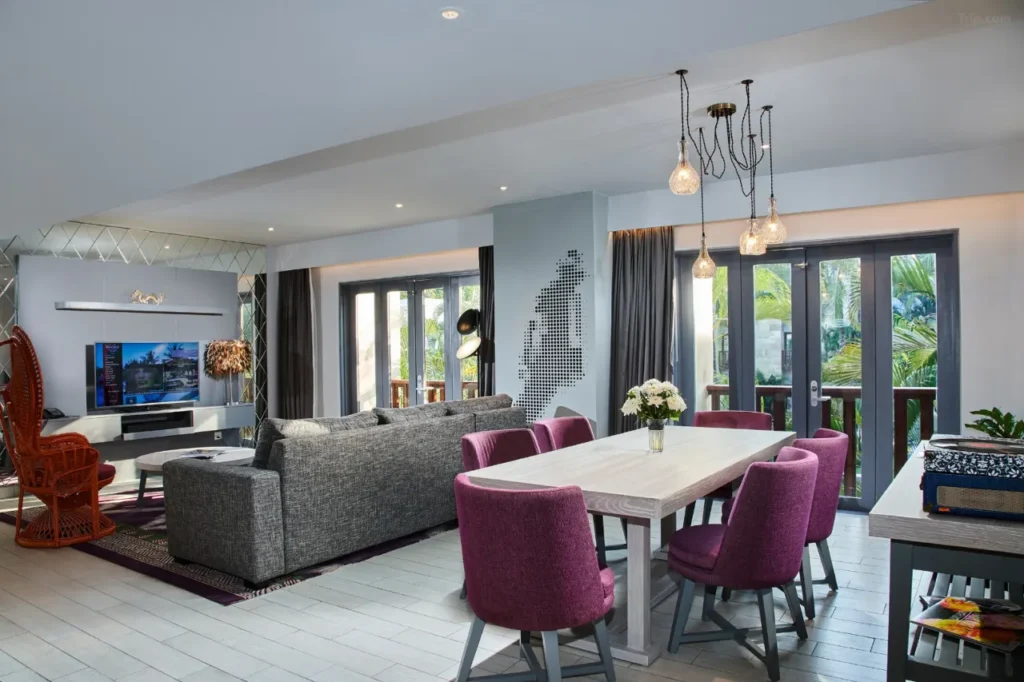 Hard Rock Hotel Bali Kuta with large water park and kids' club, a top family-friendly accommodation in Bali for kids.