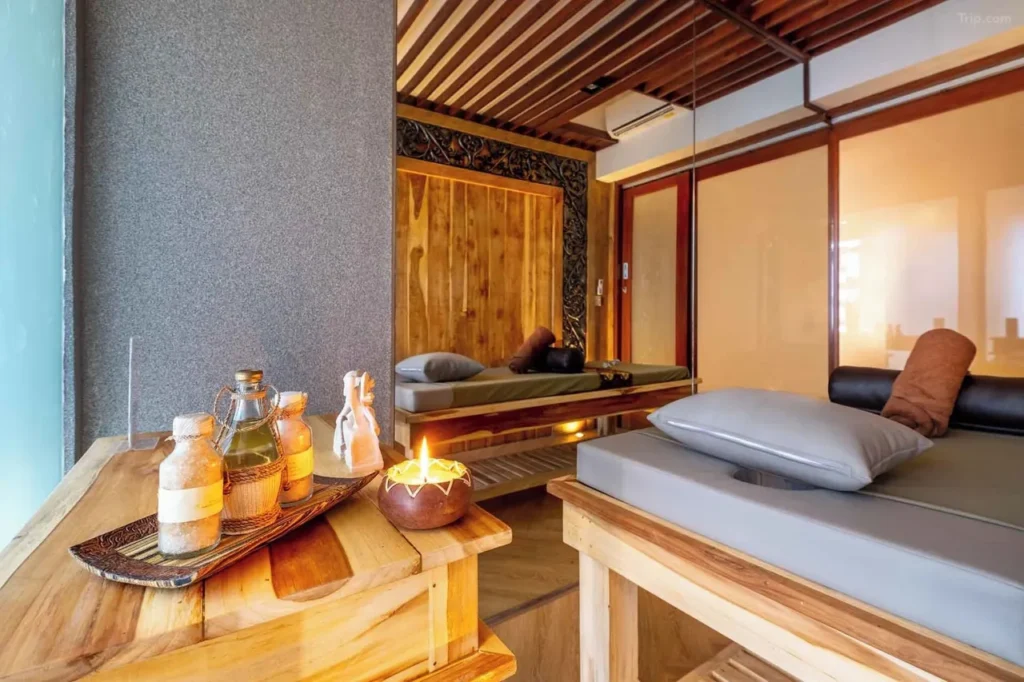 Best spa hotels Bali featuring top luxury Bali hotels with world-class spa facilities. Includes tranquil hotel Bali experience options perfect for couples spa Bali.