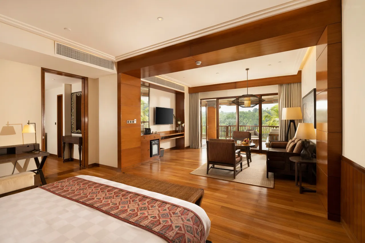 Padma Resort Ubud, tranquil family-friendly resort with heated infinity pool and kids' club, offering luxurious kids accommodation in Bali.