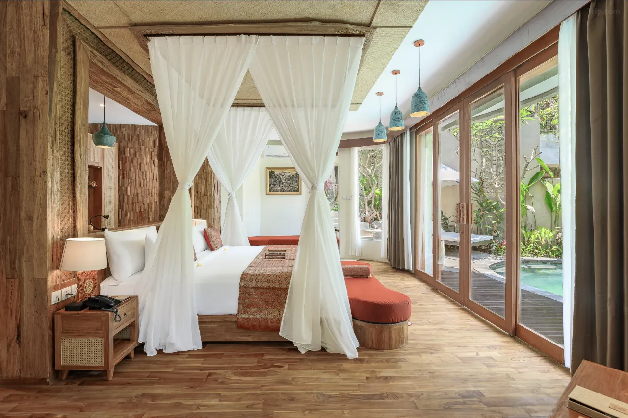 The Udaya Resorts & Spa, a beautiful resort with a private pool in Ubud, Bali.