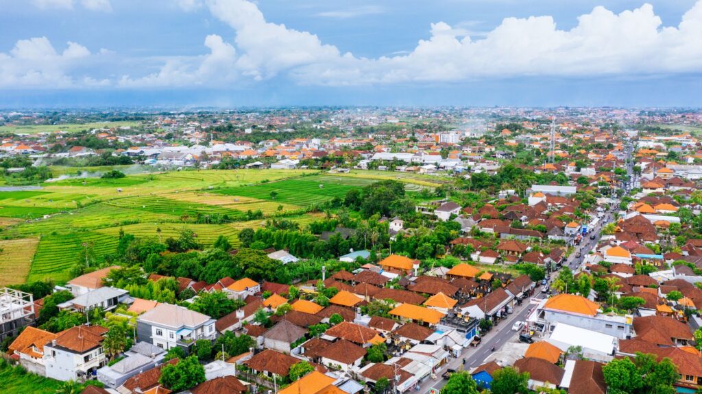 Stunning aerial views of Canggu’s beaches and green landscapes. A picture-perfect way to see Bali from above.