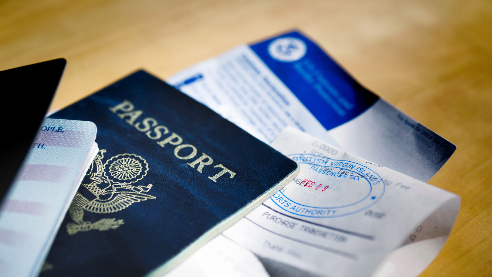 An image of a passport.