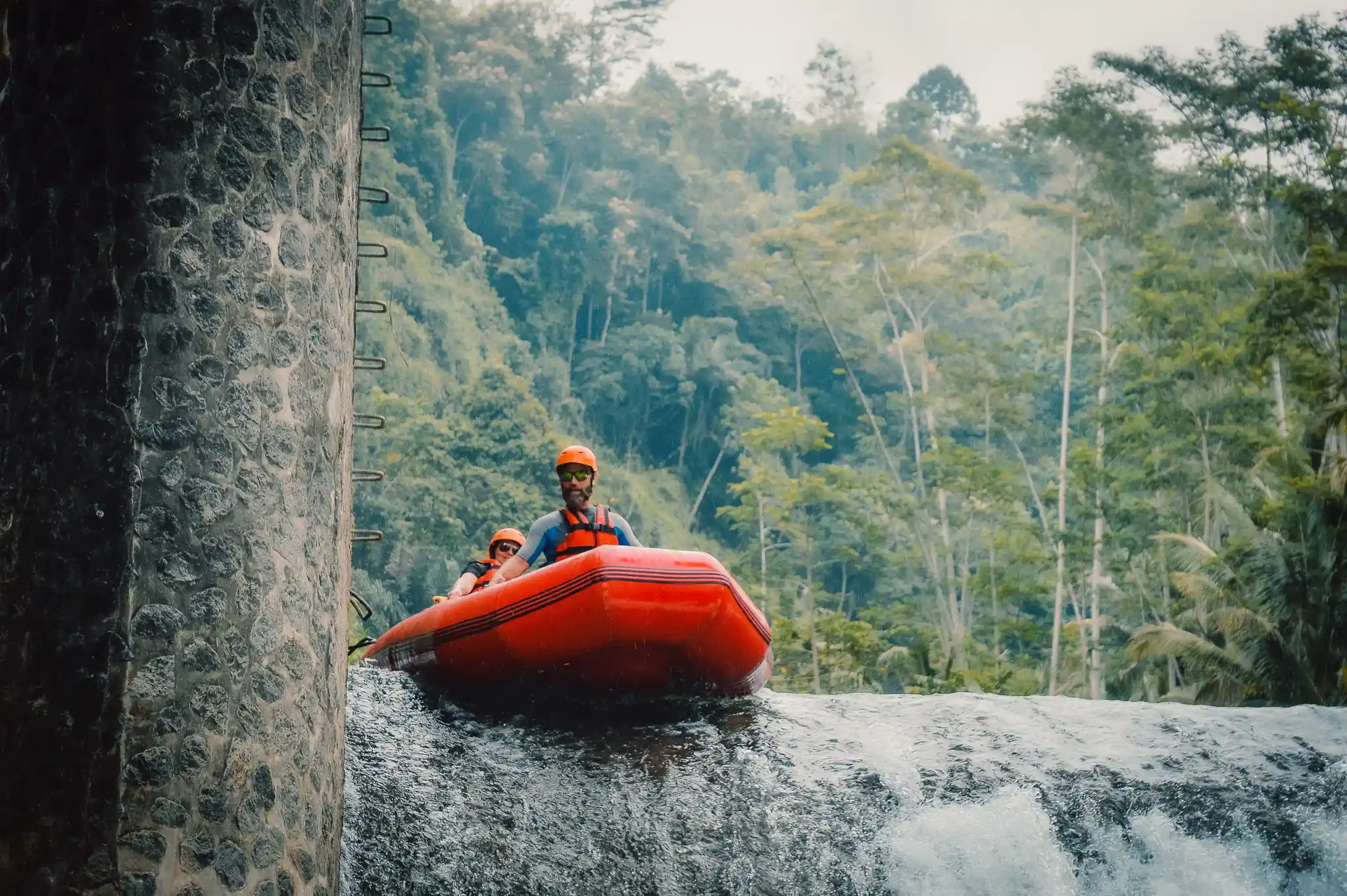 Ayung River Ubud White Water Rafting Adventure with Tlaga Singha River Club