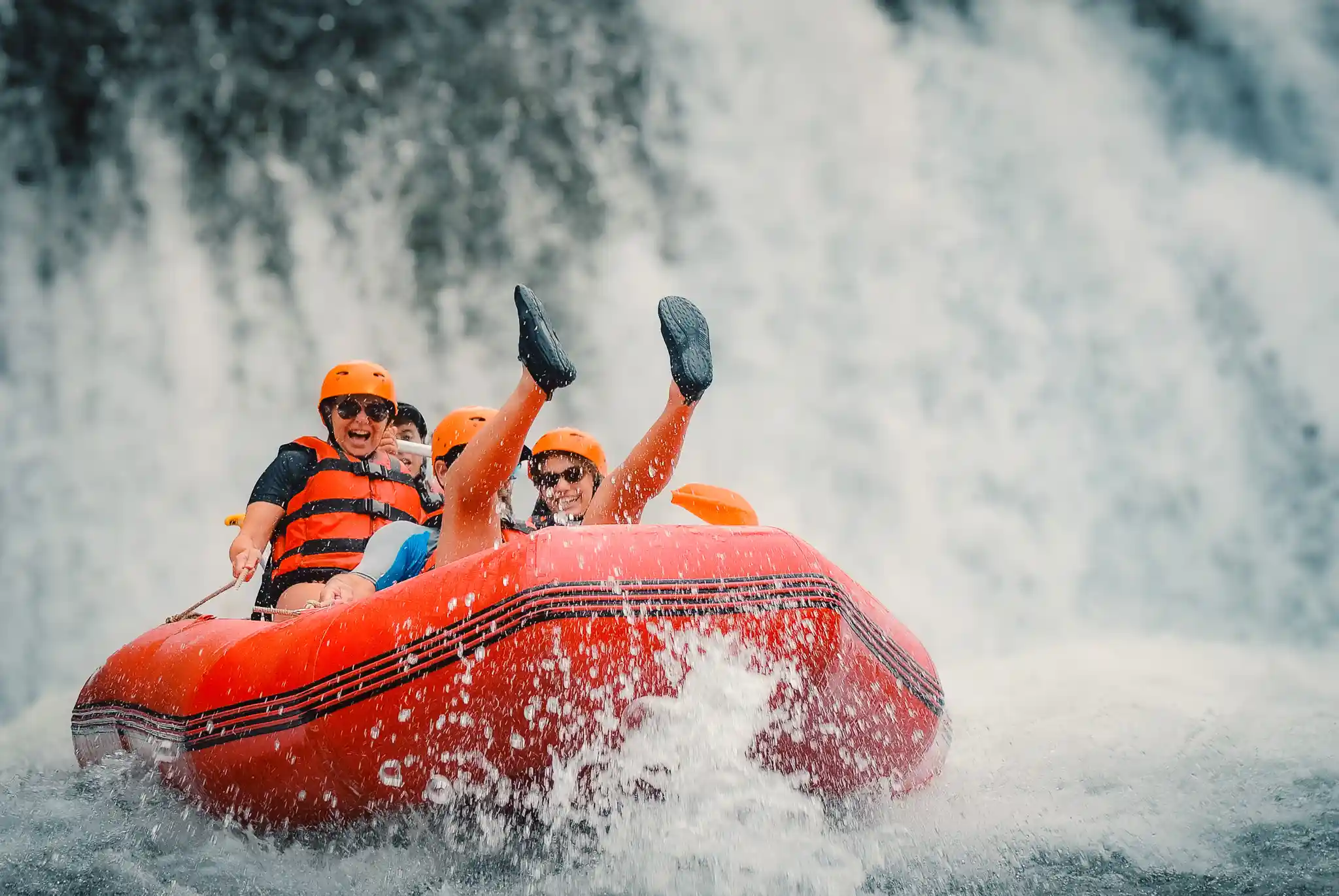 Ayung River Ubud White Water Rafting Adventure with Tlaga Singha River Club