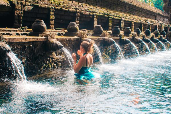 Bali Ritual Cleansing, Rice Terrace and Waterfall Day Tour