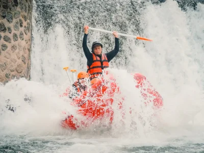 Ubud Ayung River White Water Rafting Adventure with Hotel Transfers and Lunch