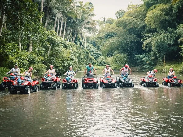 Ubud Ayung River White Water Rafting with ATV Adventure