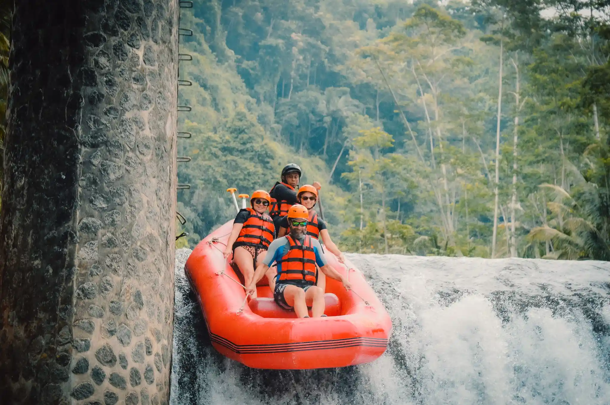 Ubud Ayung River White Water Rafting with ATV Adventure