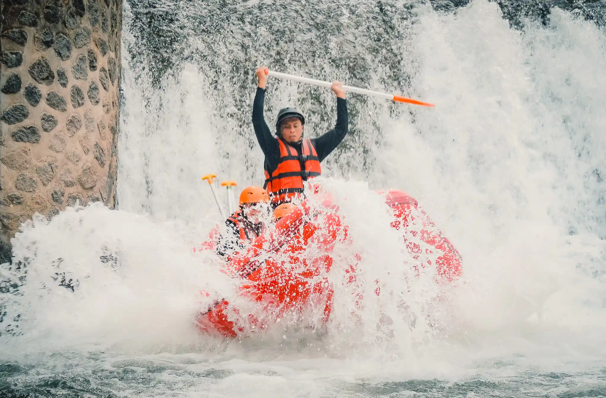 Ubud Ayung River White Water Rafting with Bali Bird Park