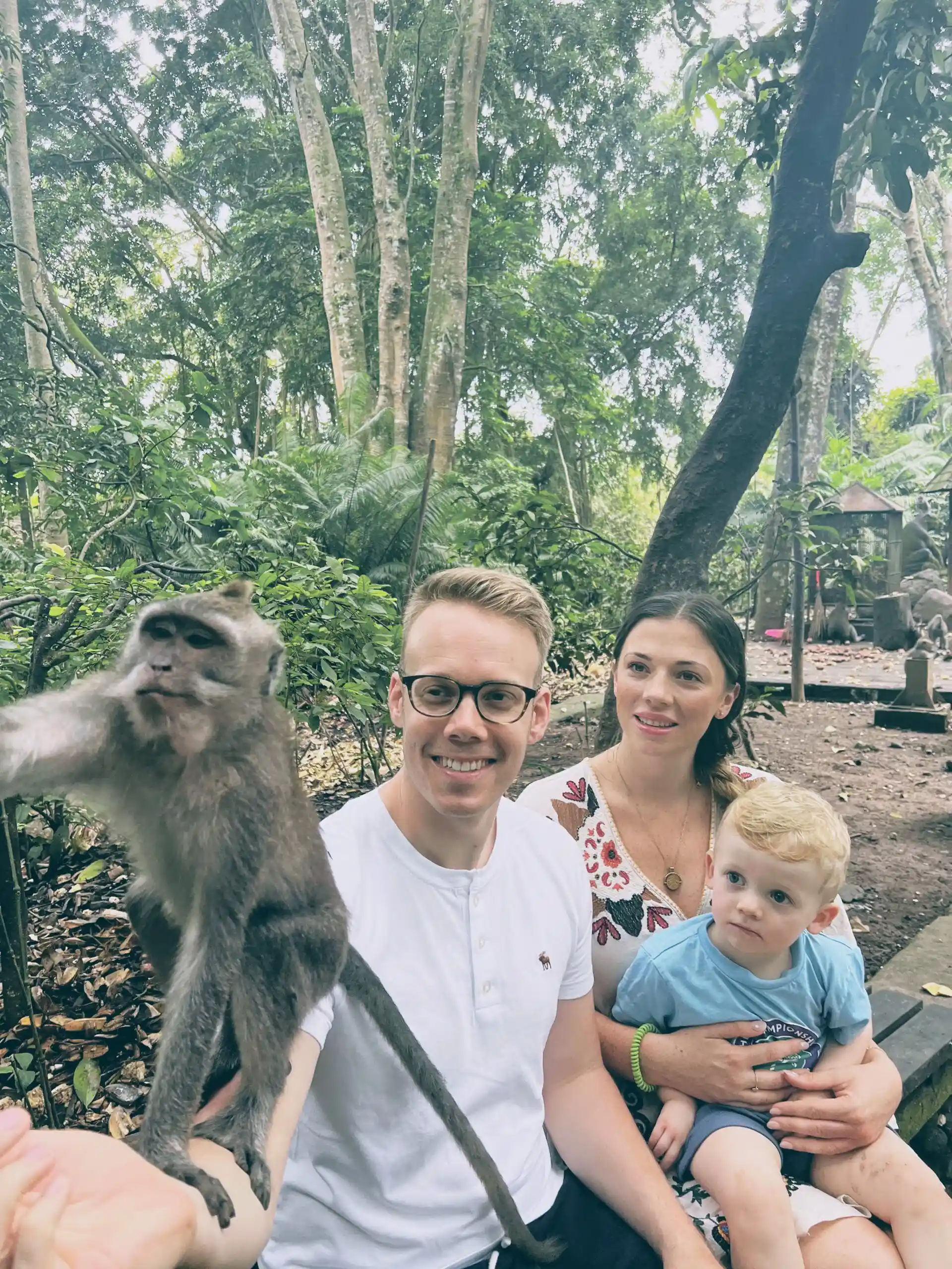 Ubud Ayung River White Water Rafting with Sacred Monkey Forest