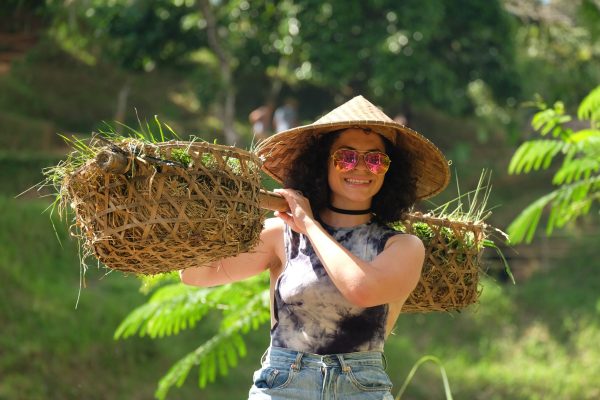 Tegalalang Rice Terrace Trekking with Waterfall Day Tour